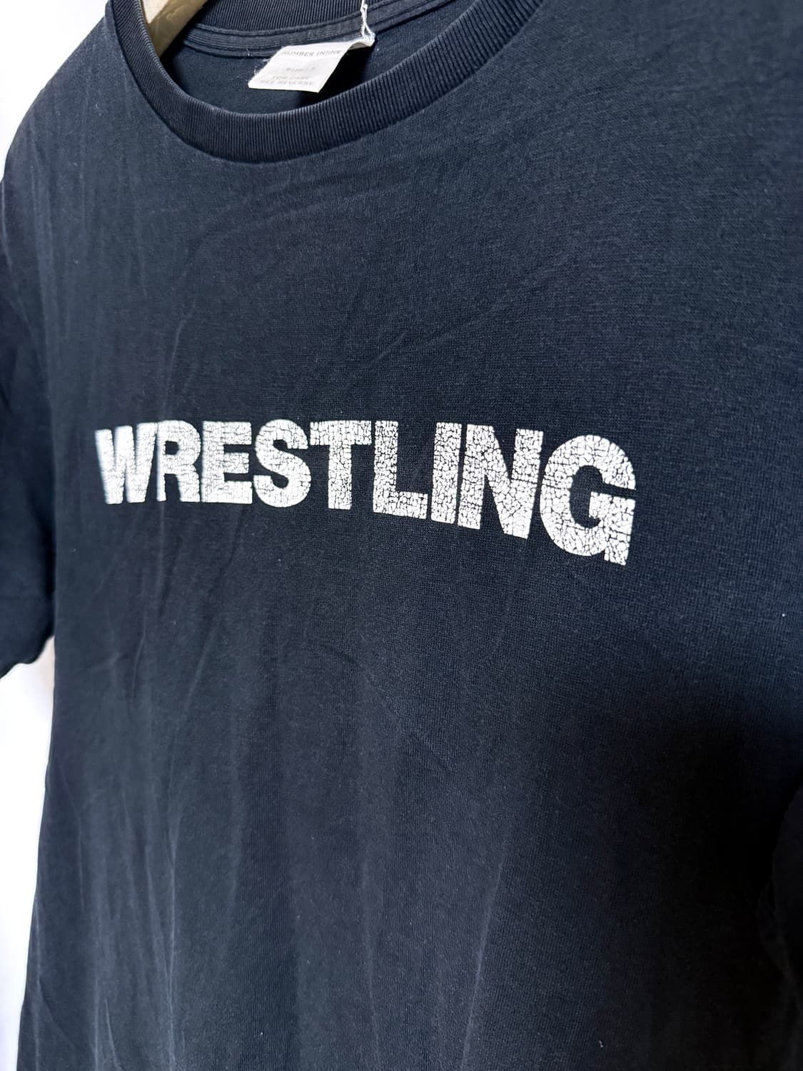 넘버나인 00s 레슬링 크랙 Vintage 티셔츠 상품이미지4