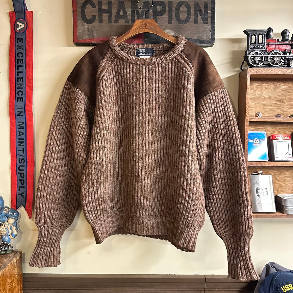 폴로 랄프로렌 울스웨터 L 100 상품이미지1