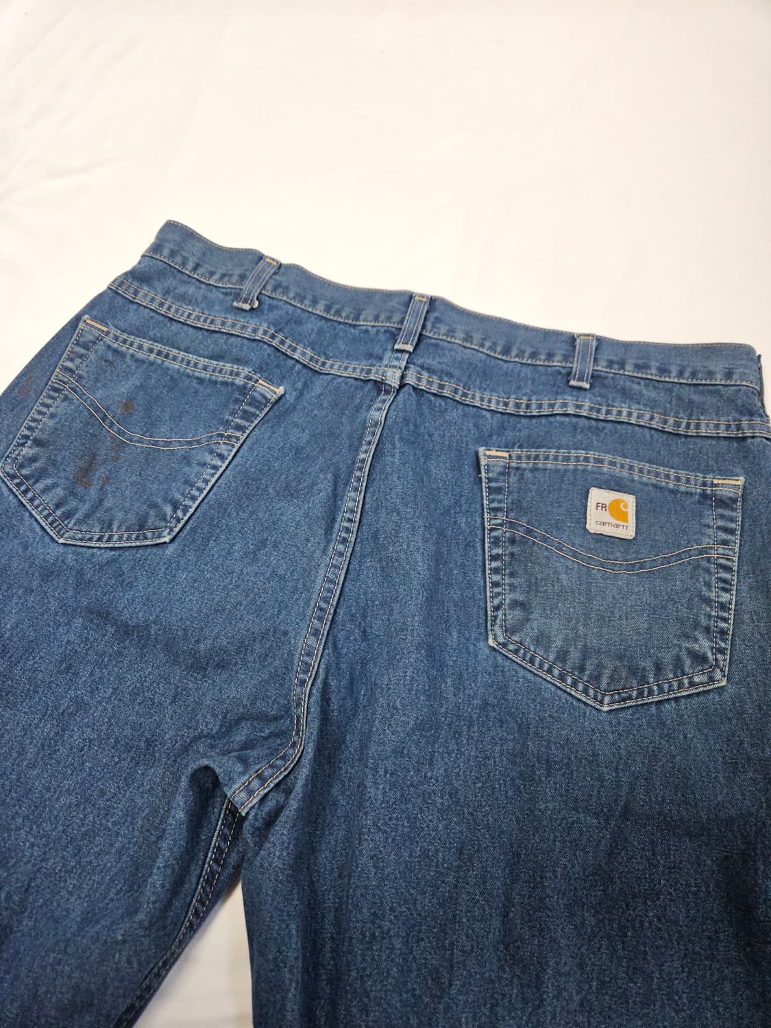 칼하트 USA 오리지널 레귤러 배기 데님팬츠 와이드 워크팬츠 42x30 상품이미지2