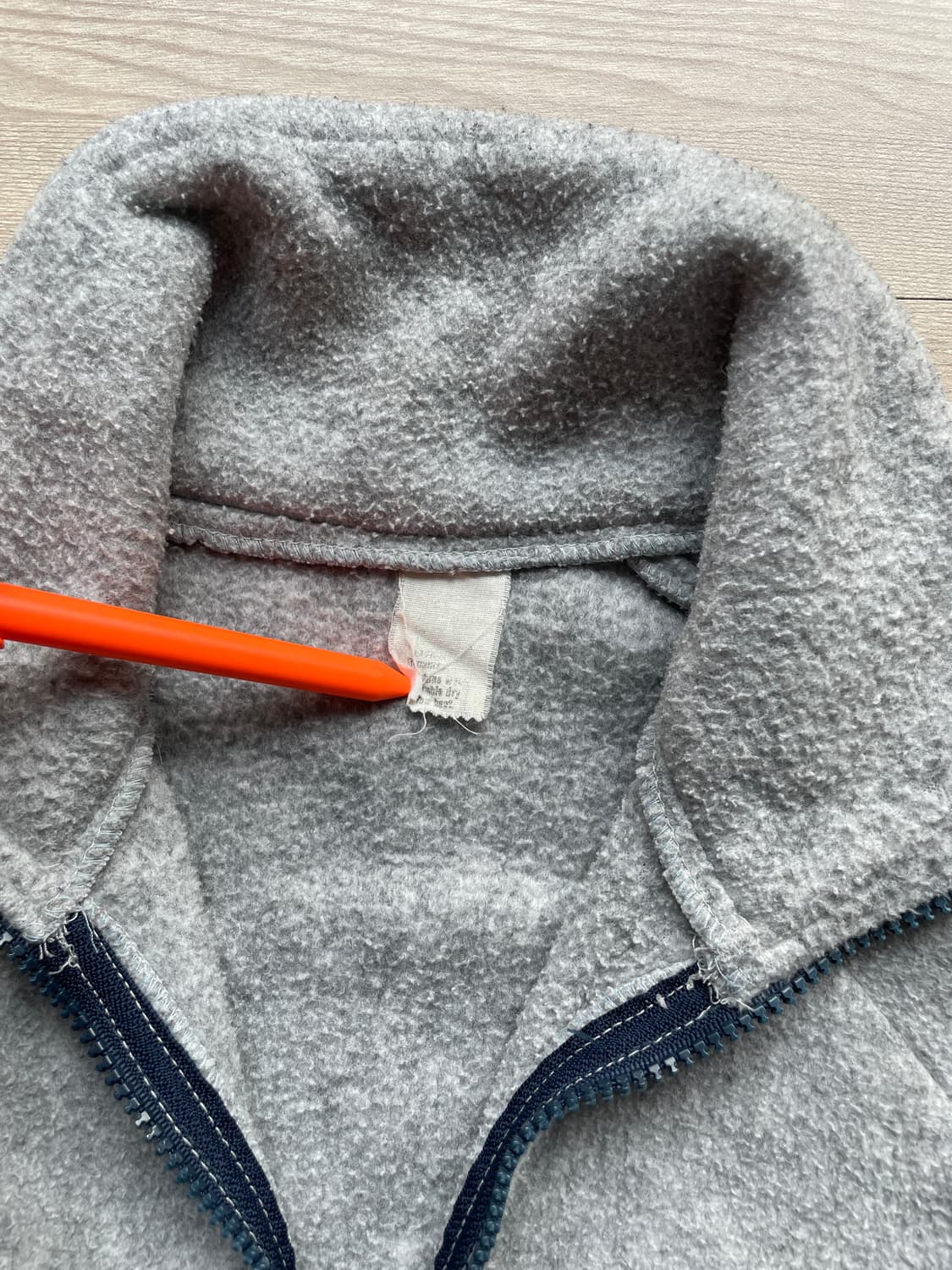 80s 파타고니아 신칠라 데카태그 그레이 플리스 자켓 상품이미지3