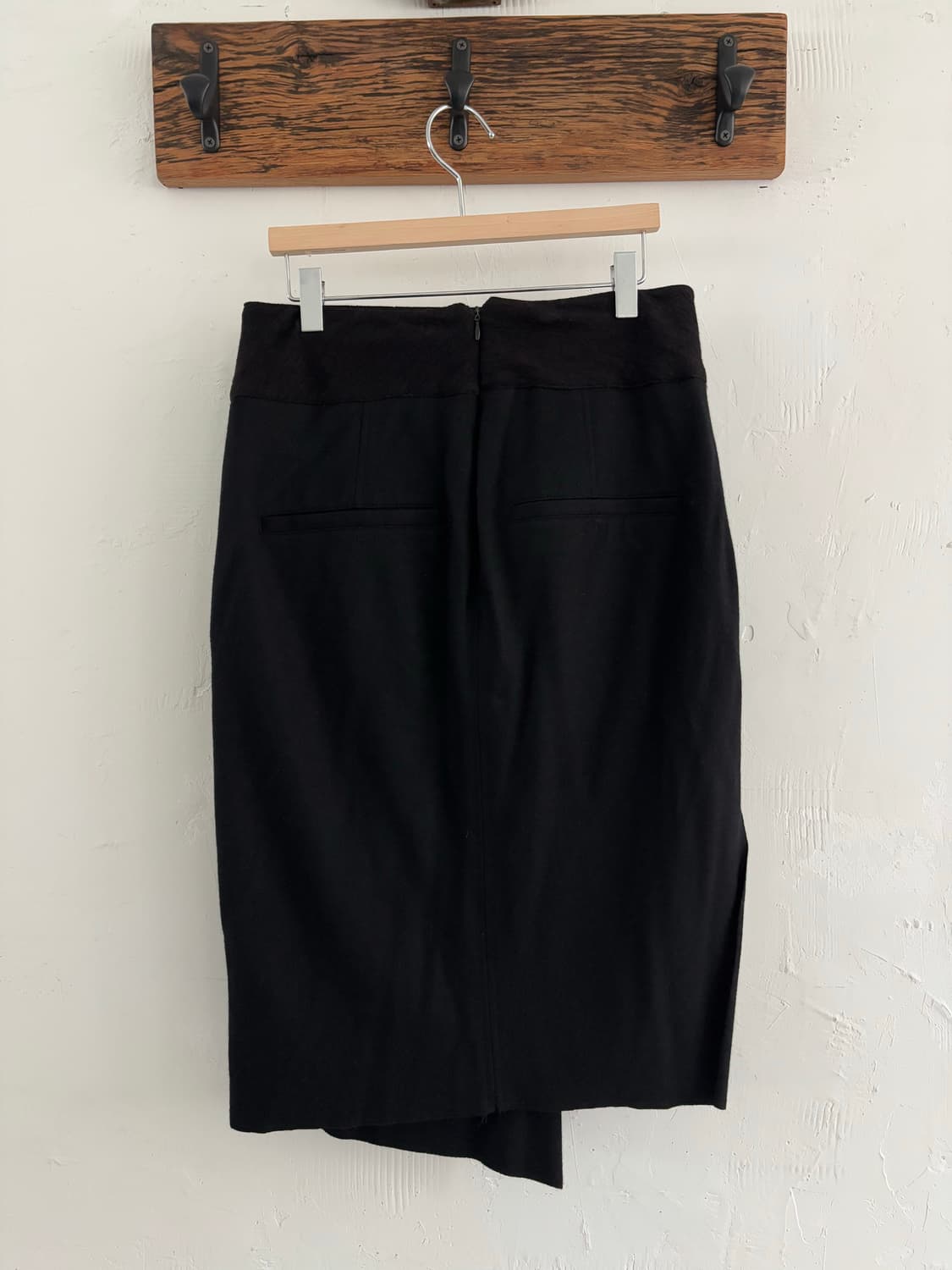 Helmut Lang 헬무트랭 블랙 미디 스커트  상품이미지7