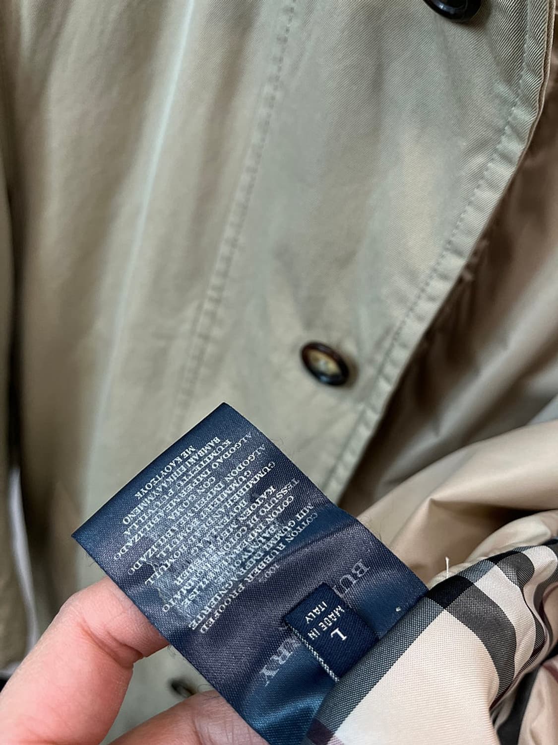 100) 버버리 패디드 맥코트  상품이미지8