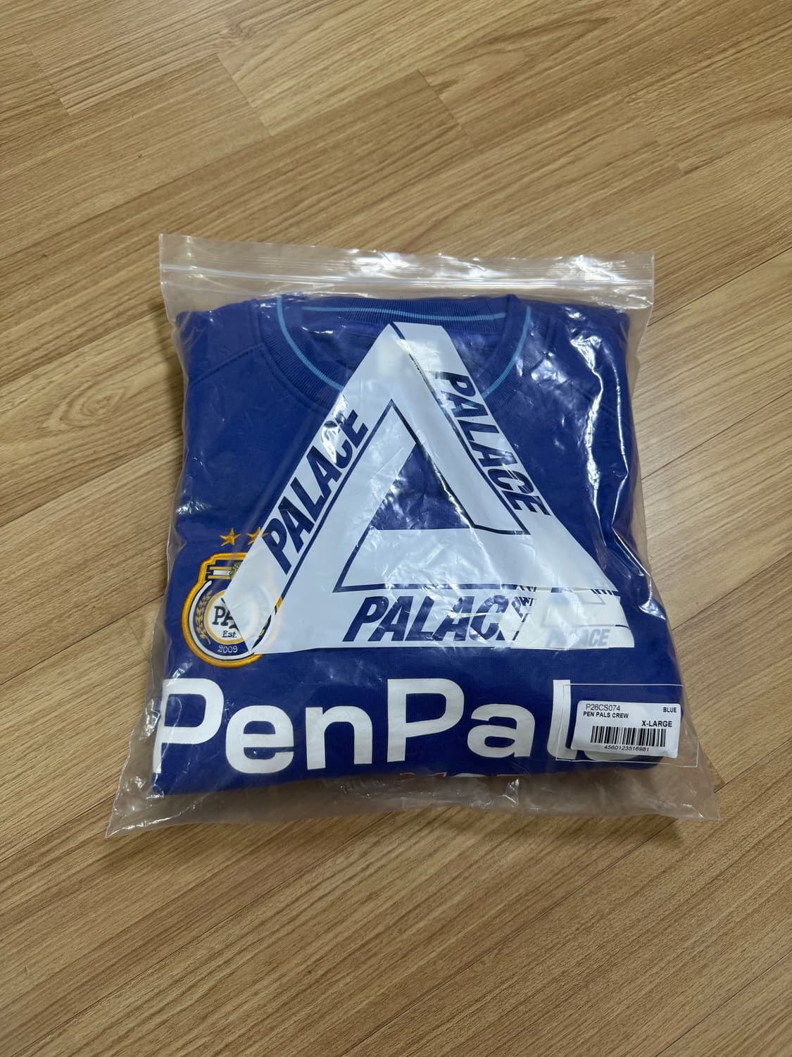 팔라스 펜팔 크루 블루 (새상품) XL 상품이미지5