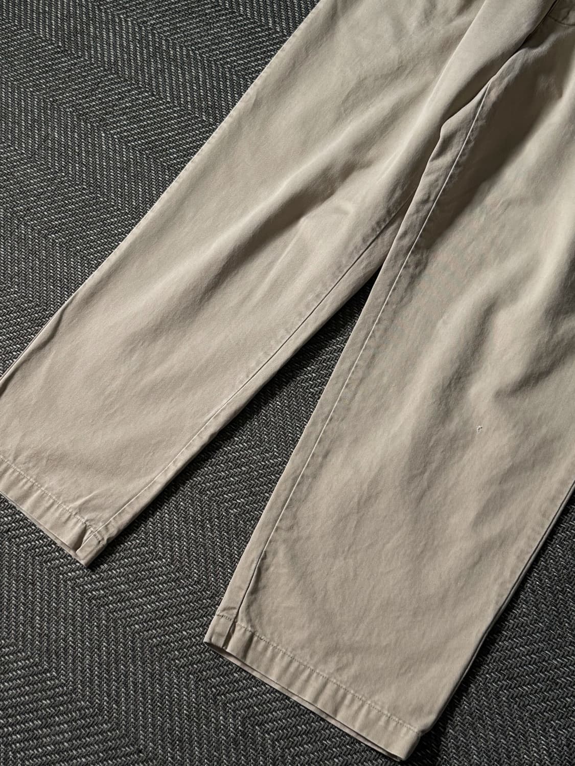 (34) 90s 폴로 랄프로렌 앤드류 더블 플리츠 치노 팬츠 상품이미지5