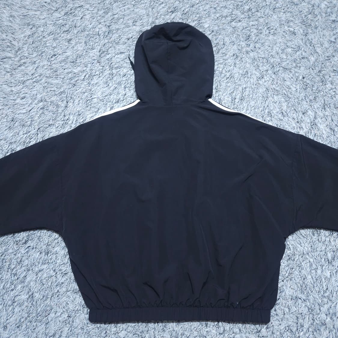 아디다스) L 여자 3S 크우븐자켓 윈드브레이커 / 왕눈이샵 상품이미지6