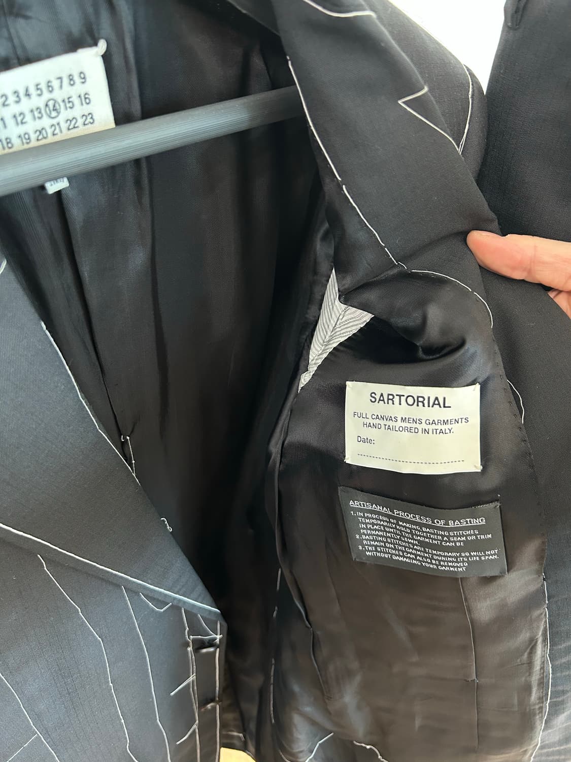 마르지엘라 사토리얼(Sartorial) 수트 상품이미지5