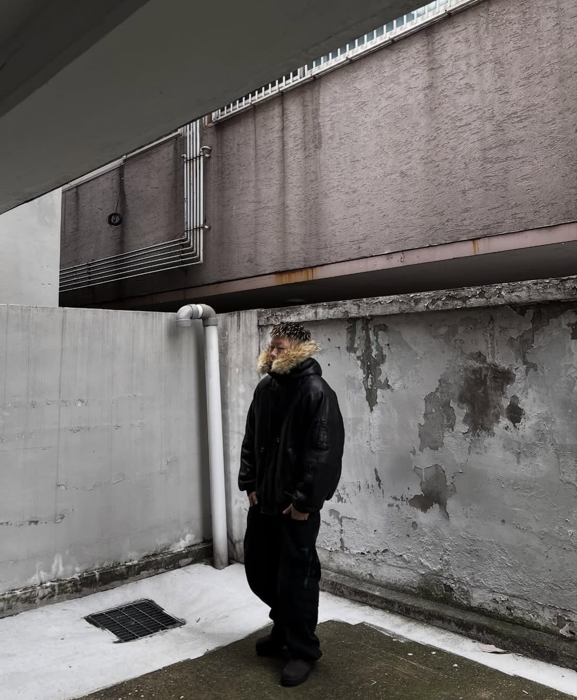 00‘s Avirex leather down(가죽 다운자켓) 상품이미지7