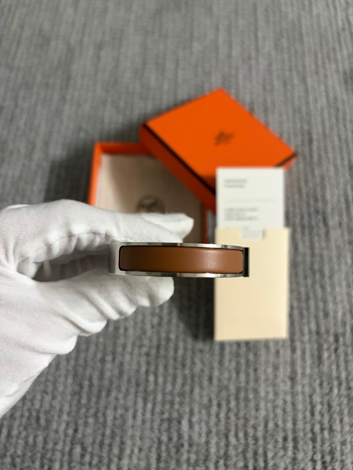 (T5, 새상품급) 에르메스 클릭아슈 팔찌 상품이미지4