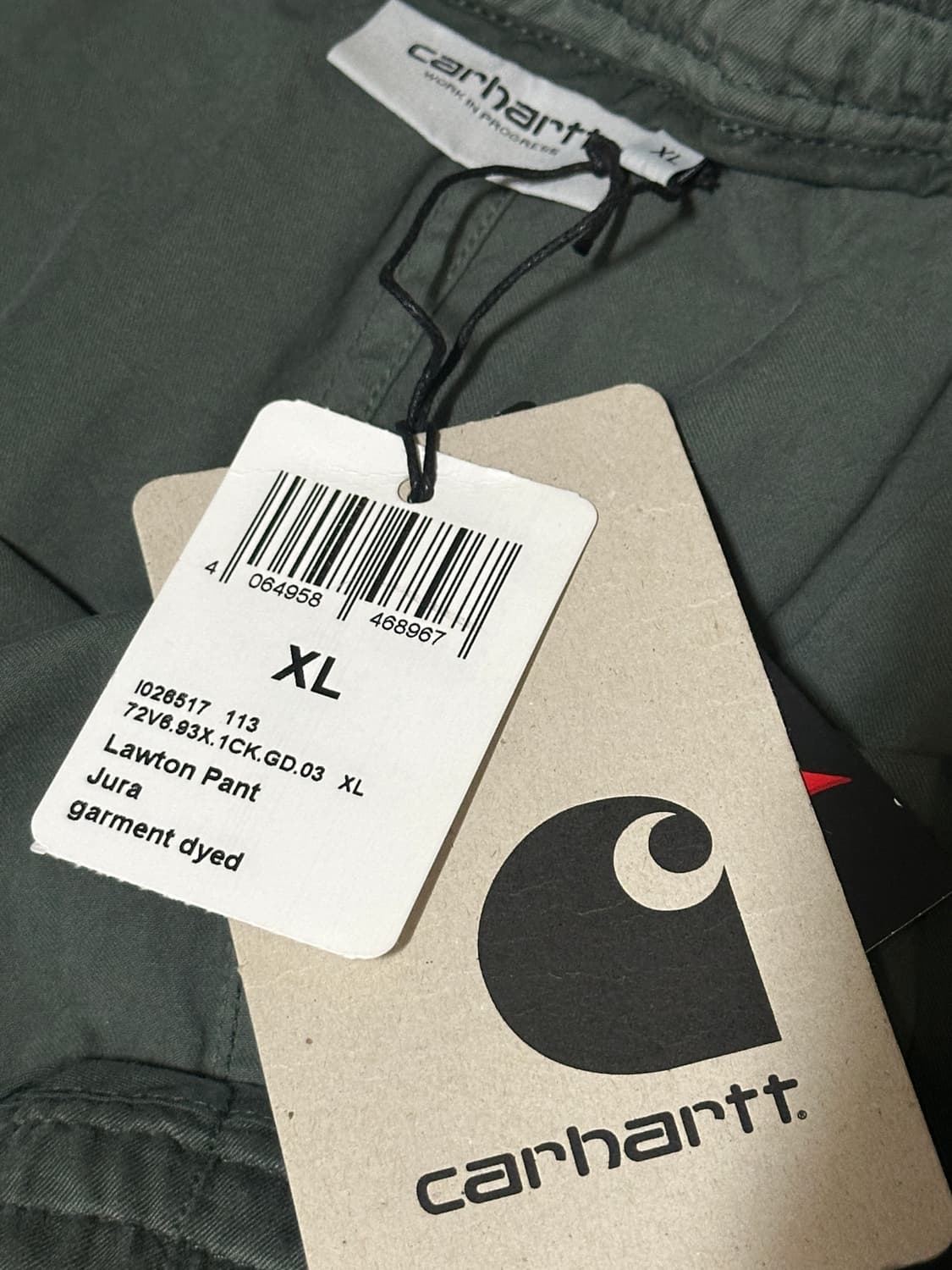 [XL] 칼하트 윕 Carhartt WIP 로튼 팬츠 LAWTON 면바지 상품이미지4
