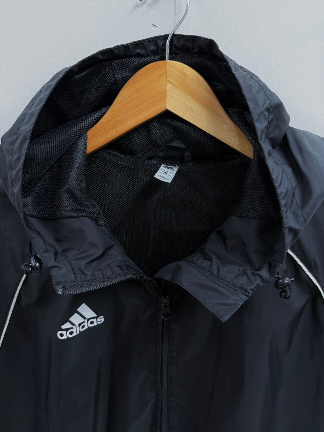 남성 XL / 아디다스 바람막이 블랙 상품이미지5
