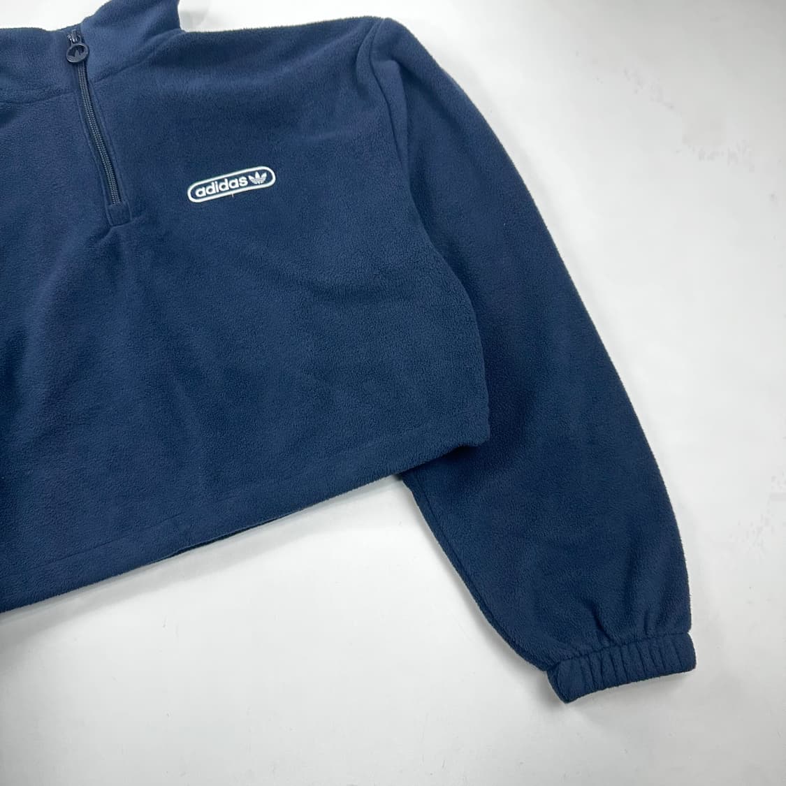 아디다스 스타디움 레트로 럭셔리 스웨트 크롭 후드 상품이미지6