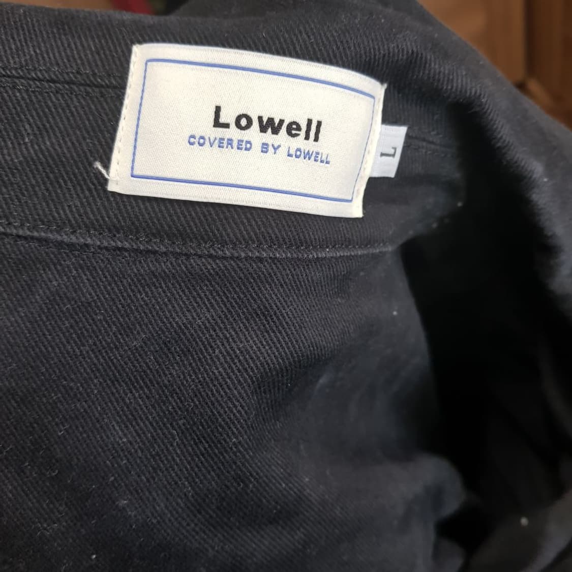 라지/ 블랙 점프수트/ LOWELL / 오버롤 / 2-두흰 상품이미지4