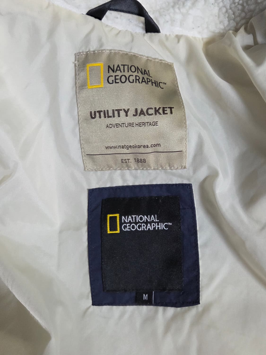 [내셔널지오그래픽] 롱 플리스 자켓 판매합니다. 상품이미지3