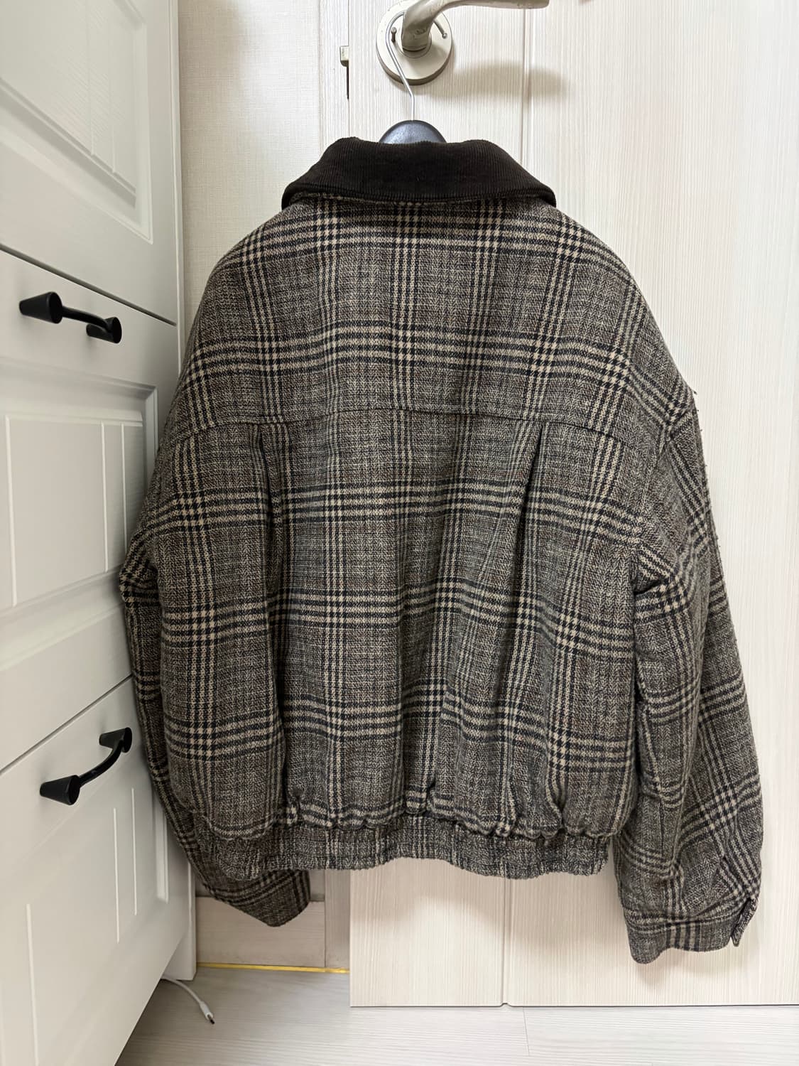 에잇세컨즈 빈티지맛 체크 자켓 상품이미지4