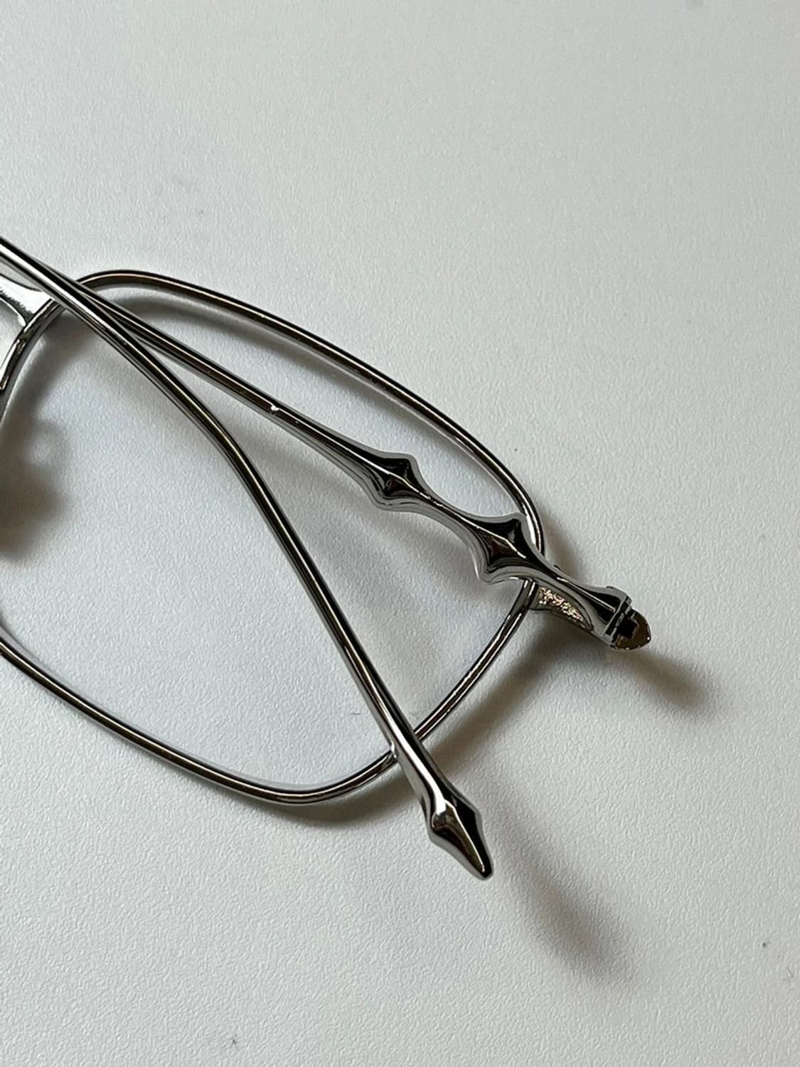 Selected 실버 디테일링 아이웨어 안경 Q1424 상품이미지4