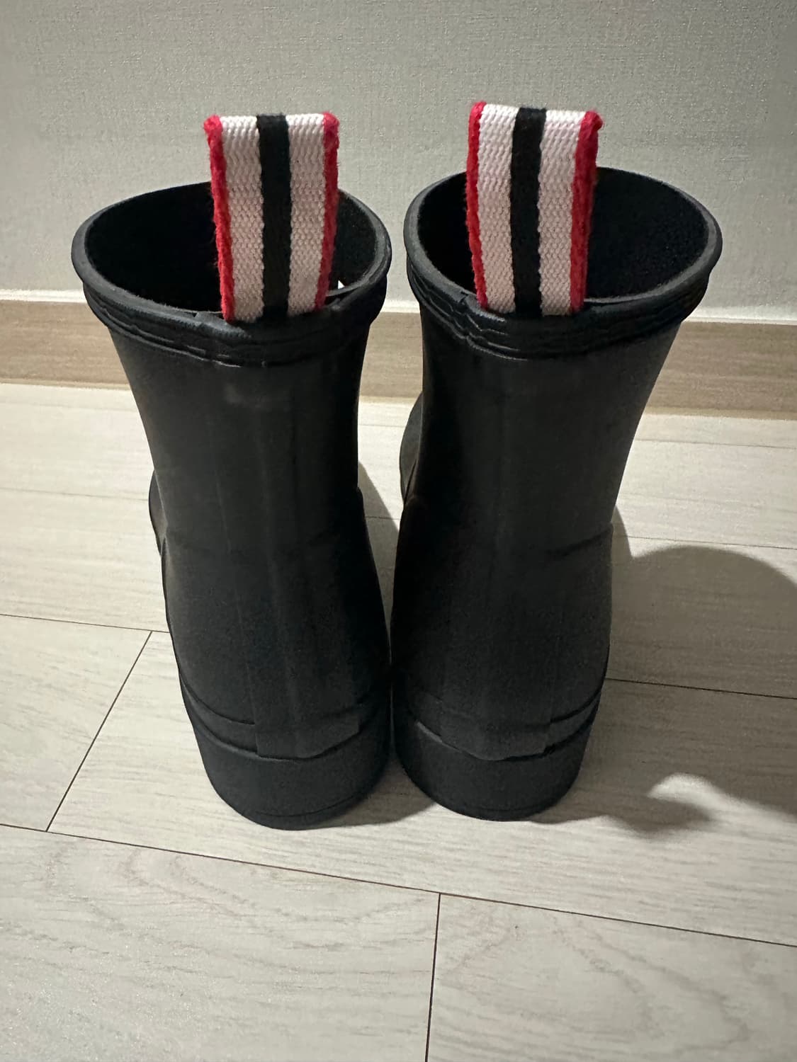 (240) 헌터 쇼트 레인 부츠 블랙 상품이미지3