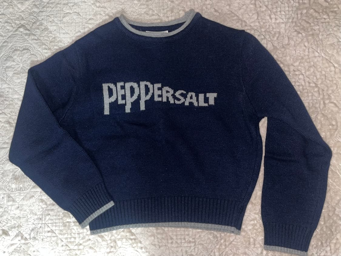 Peppersalt 니트 네이비 상품이미지2