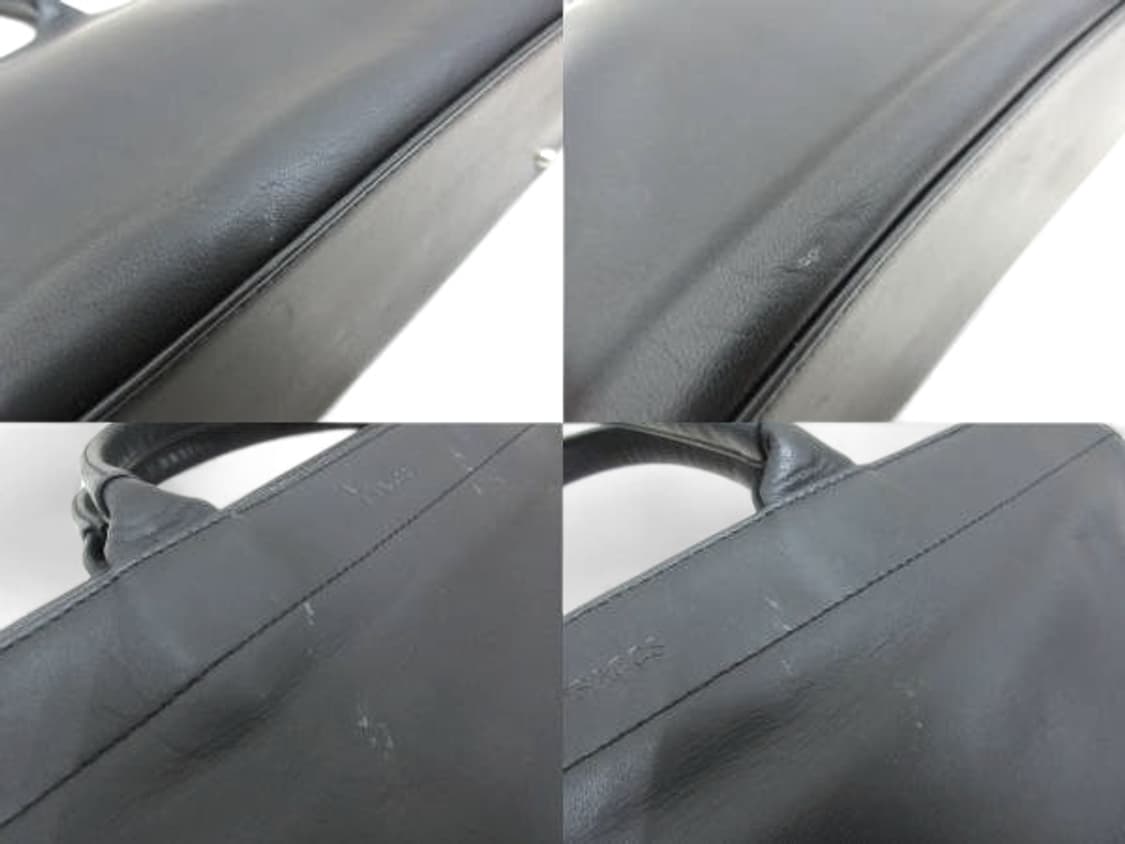 요지 야마모토 Y'SACCS 소가죽 스퀘어 토트백 상품이미지8