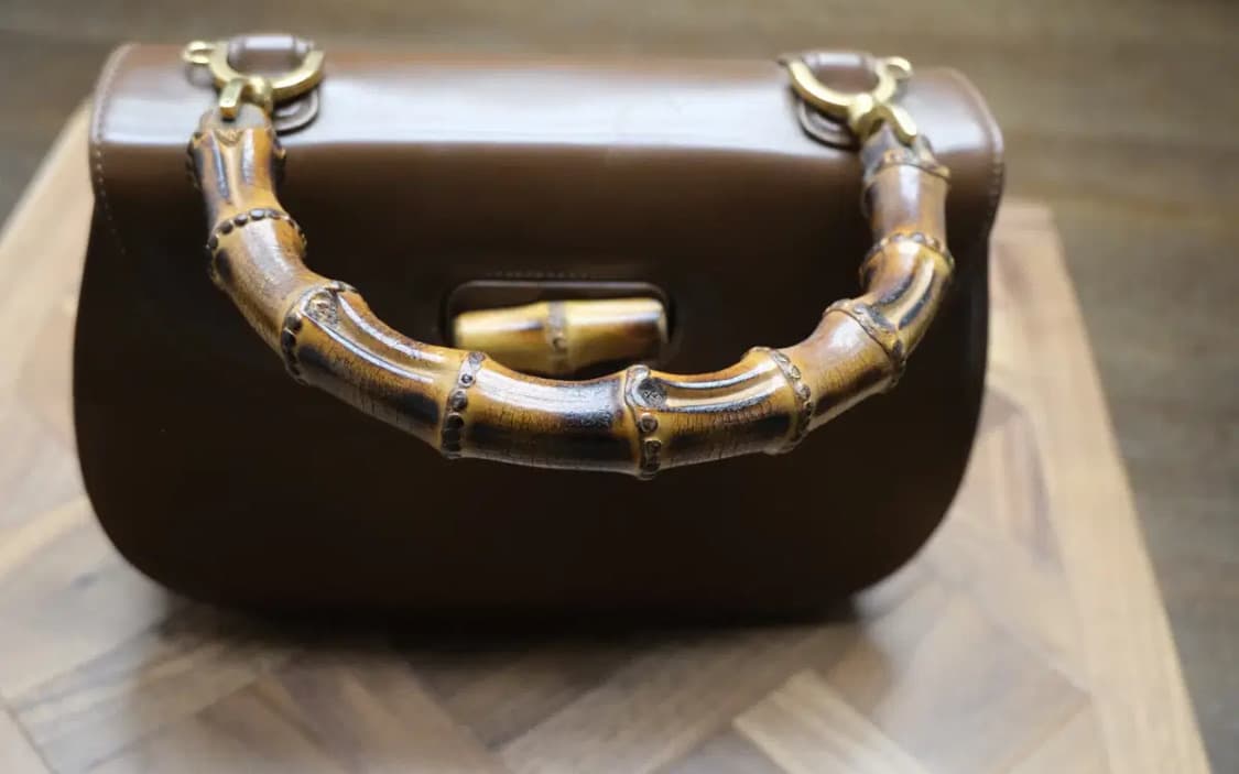 구찌 1947 뱀부백 탑핸들백 상품이미지1