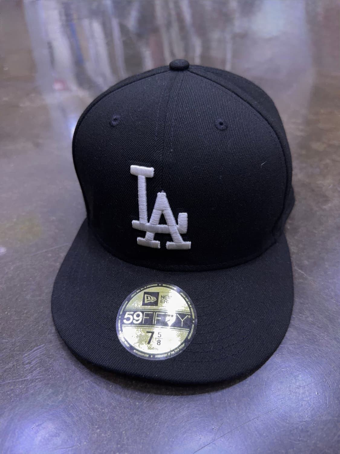 뉴에라 MLB LA 다저스 베이직 피티드캡 모자 758(60.6) 상품이미지2