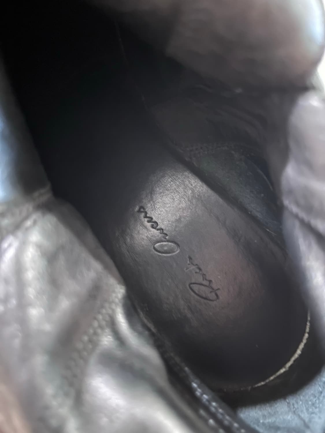 [41] 09 Rick Owens 카우 리버시블 부츠 상품이미지6