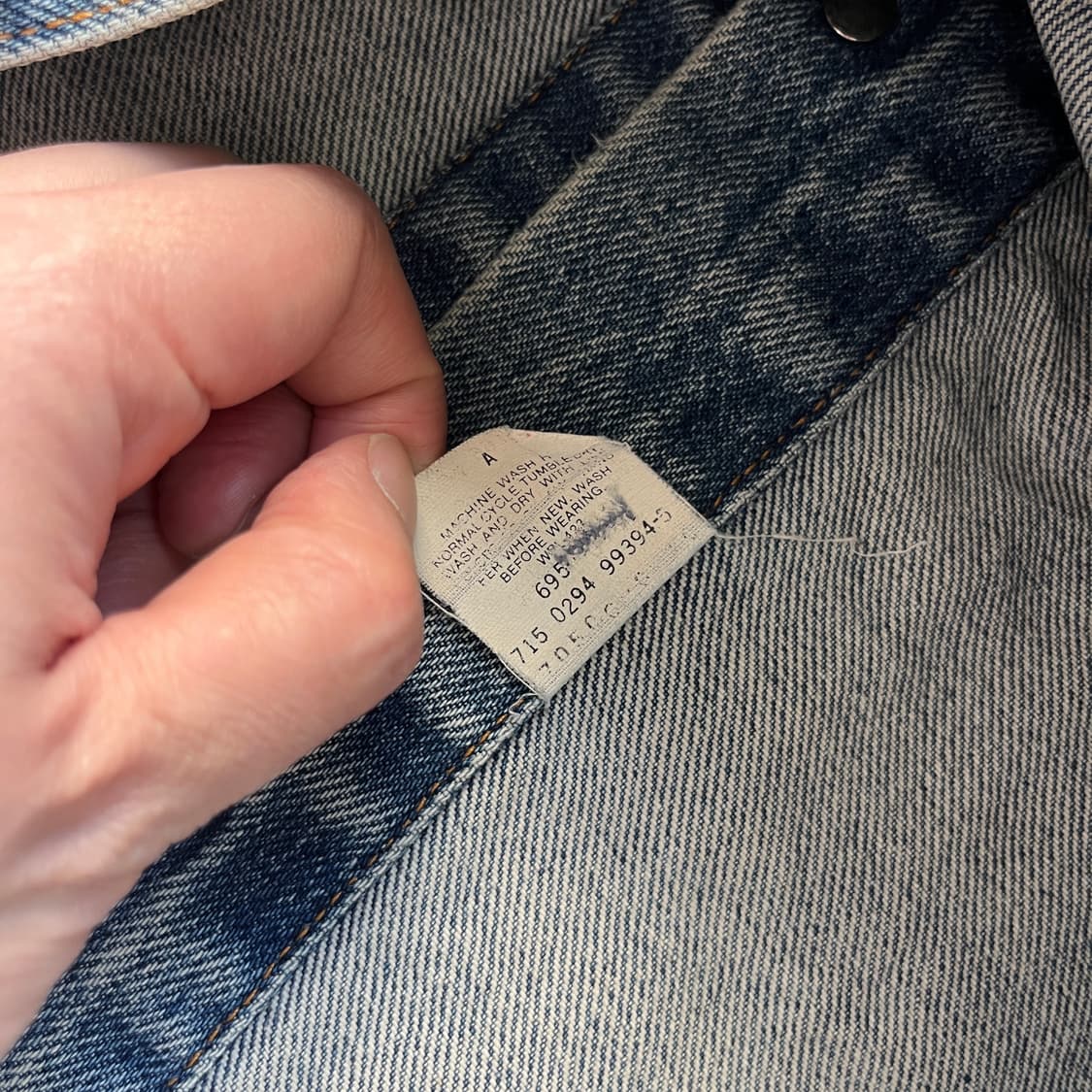 90s USA 리바이스4th 트러커 [105~110] 상품이미지9