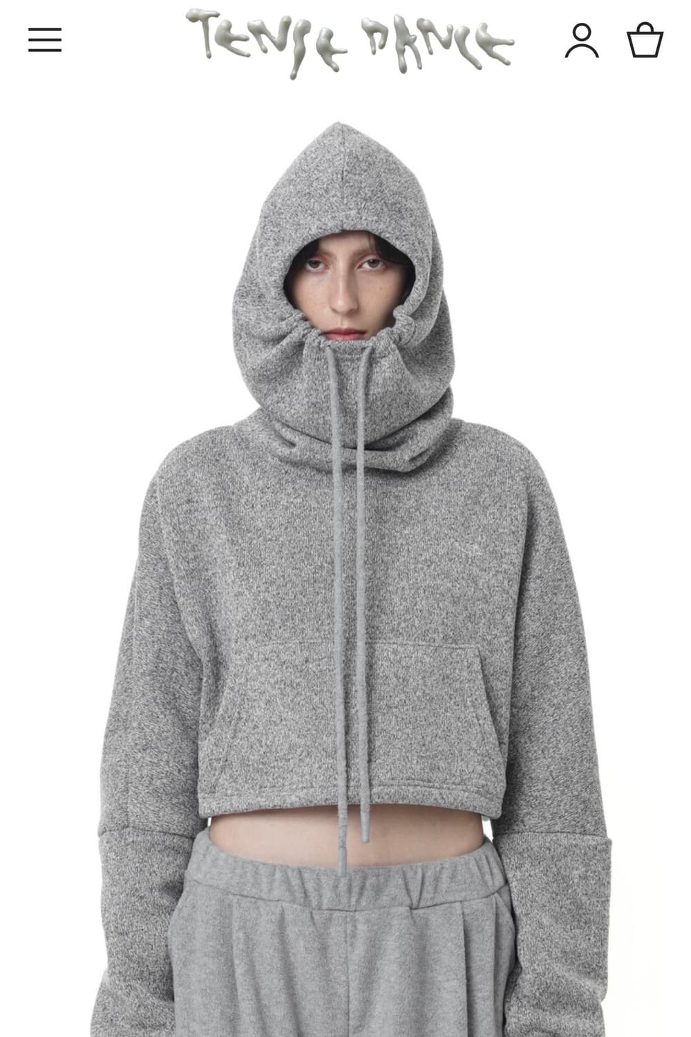 텐스댄스 Alien hoodie_grey 상품이미지8