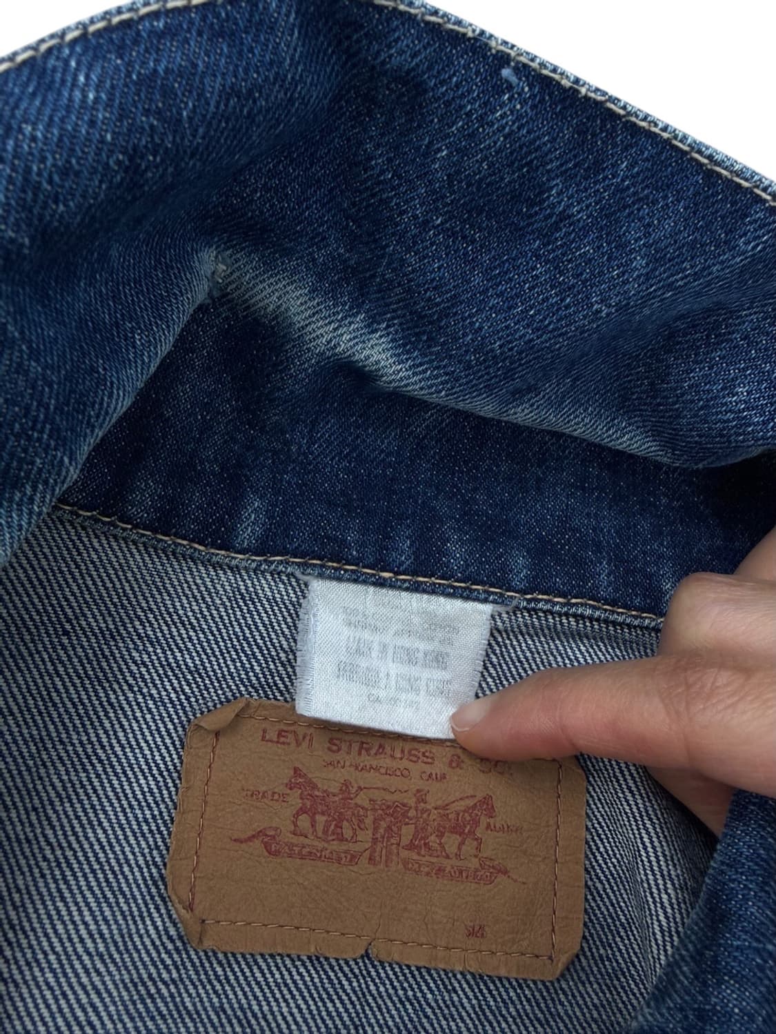 90s 리바이스 홍콩 트러커 (?) 상품이미지7
