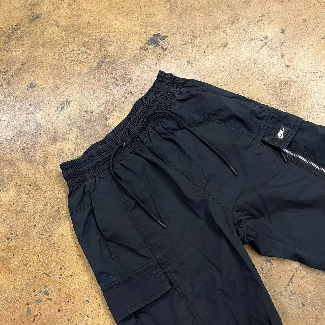 [정품/M] 나이키 블랙 카고 조거팬츠 b18 상품이미지1