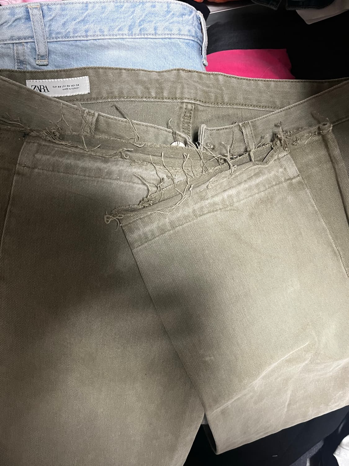 자라 플레어데님 44(허리34) 상품이미지4