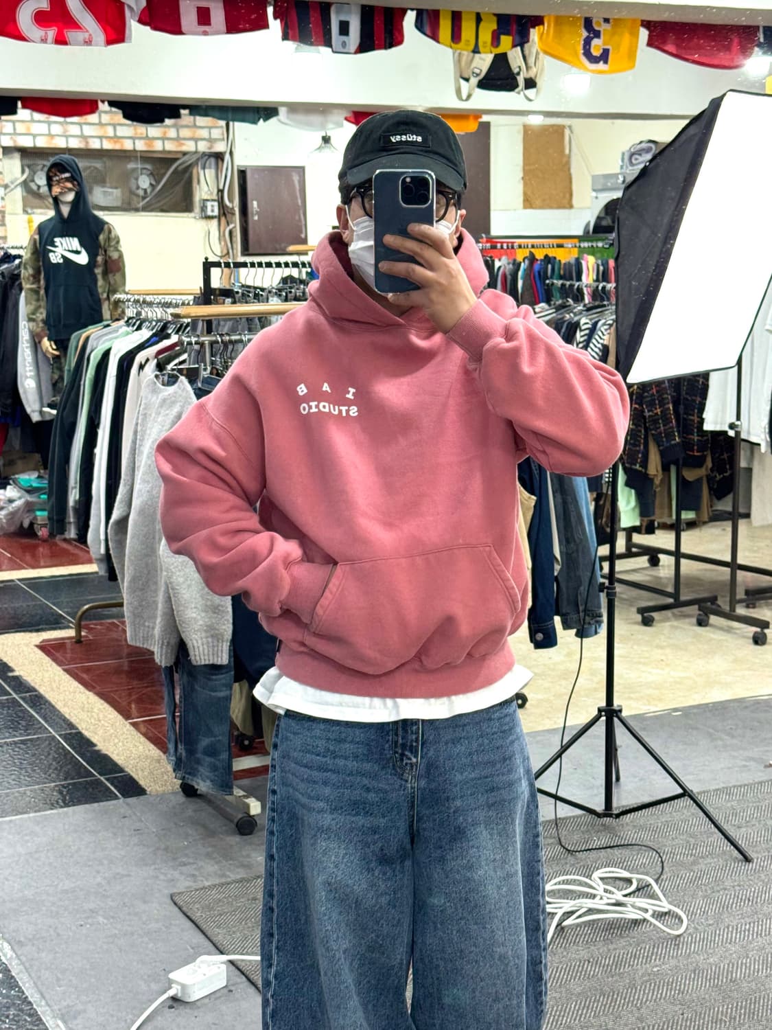 아이앱 인디핑크 후드티 상품이미지9