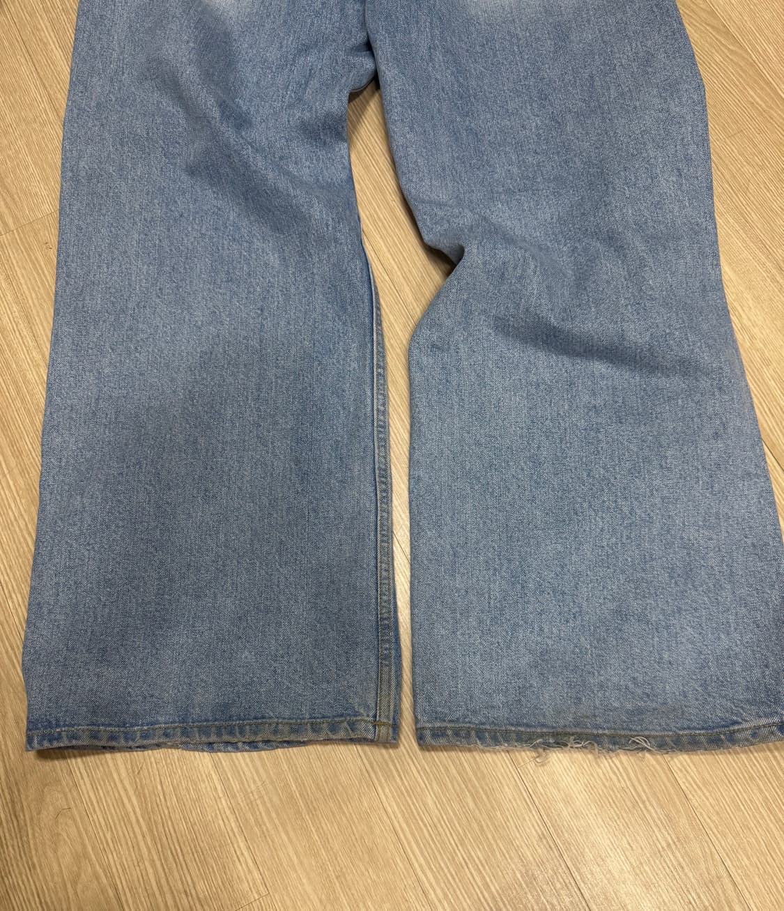 토니웩 하이웨이스트 와이드 진 상품이미지4