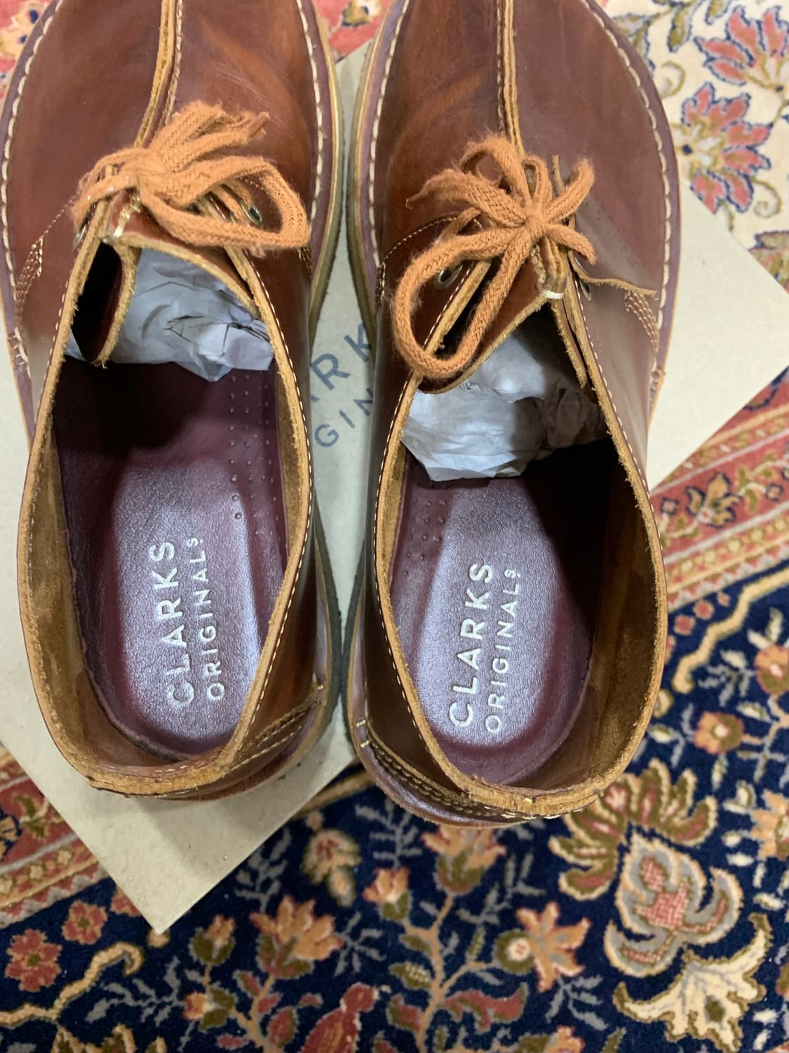 클락스 데저트 트렉 탄 레더 43사이즈 상품이미지3