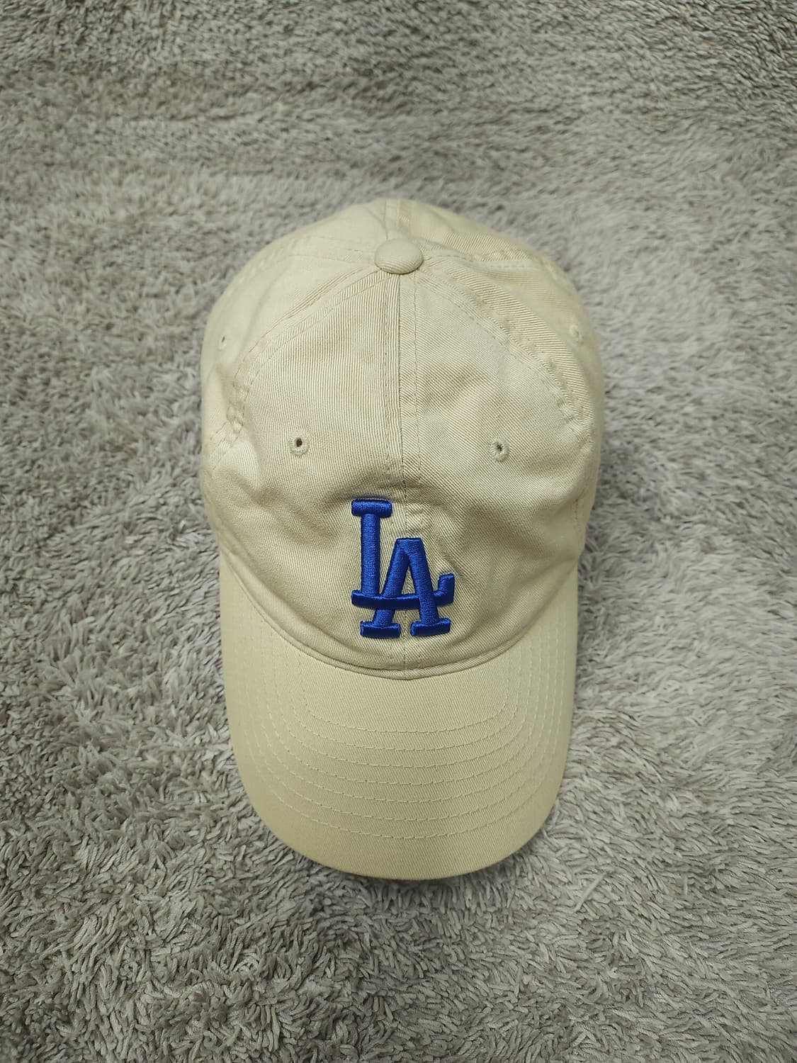 MLB LA 다저스 볼캡 베이지 모자 상품이미지2