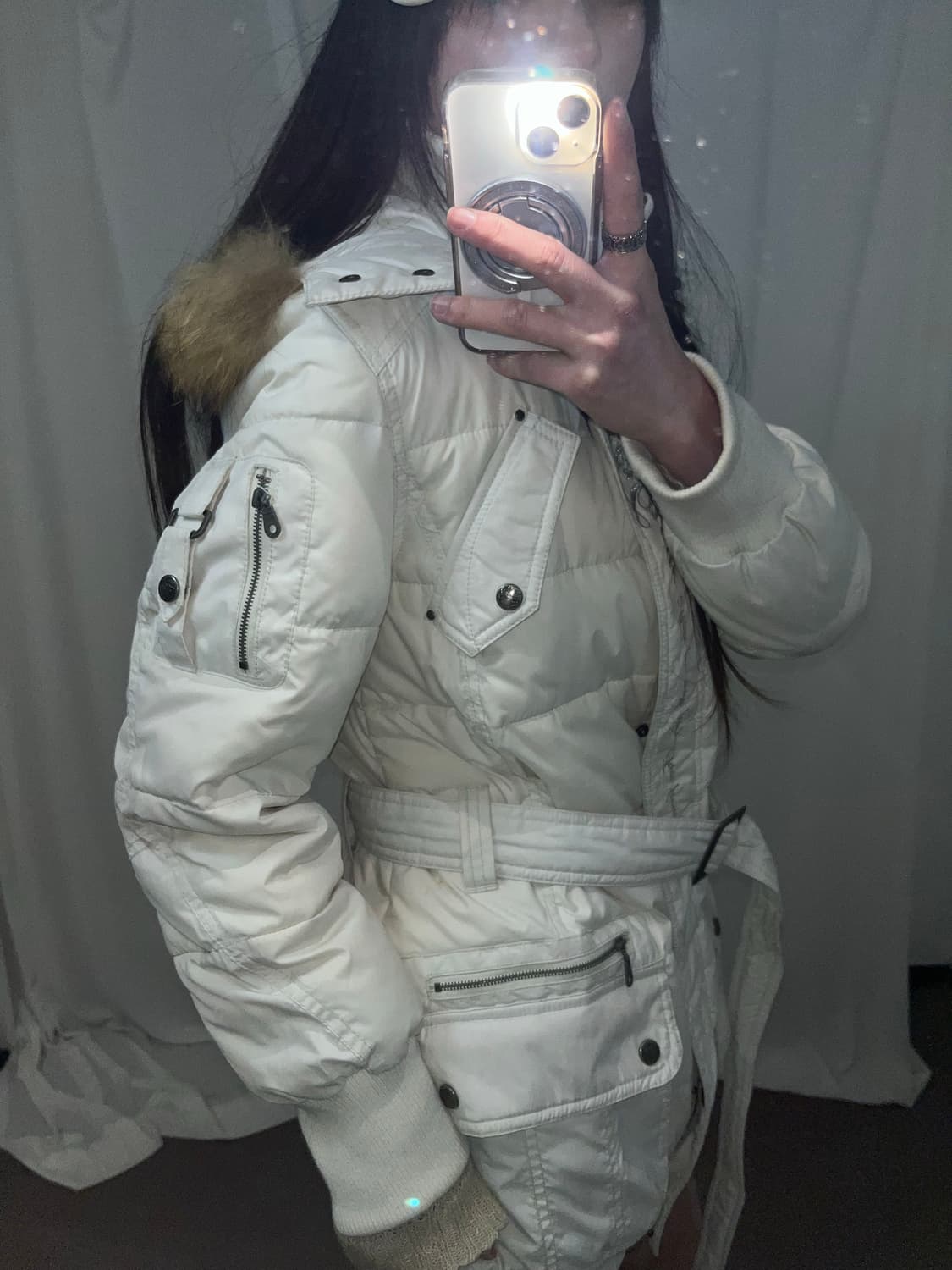 00‘s 울프죠 야상 패딩 점퍼 상품이미지3