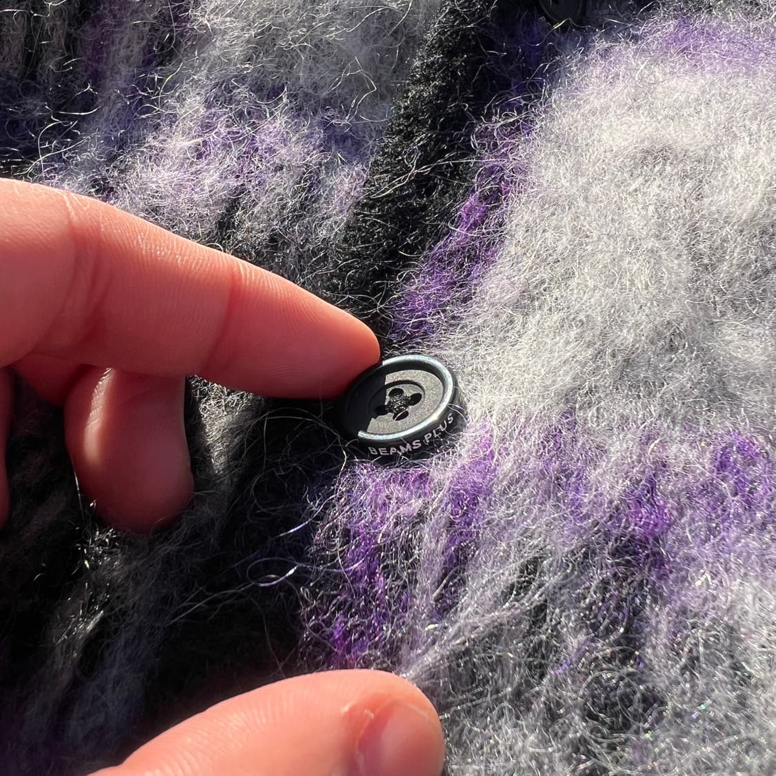 Beams Plus Mohair Blend Cardigan 상품이미지3