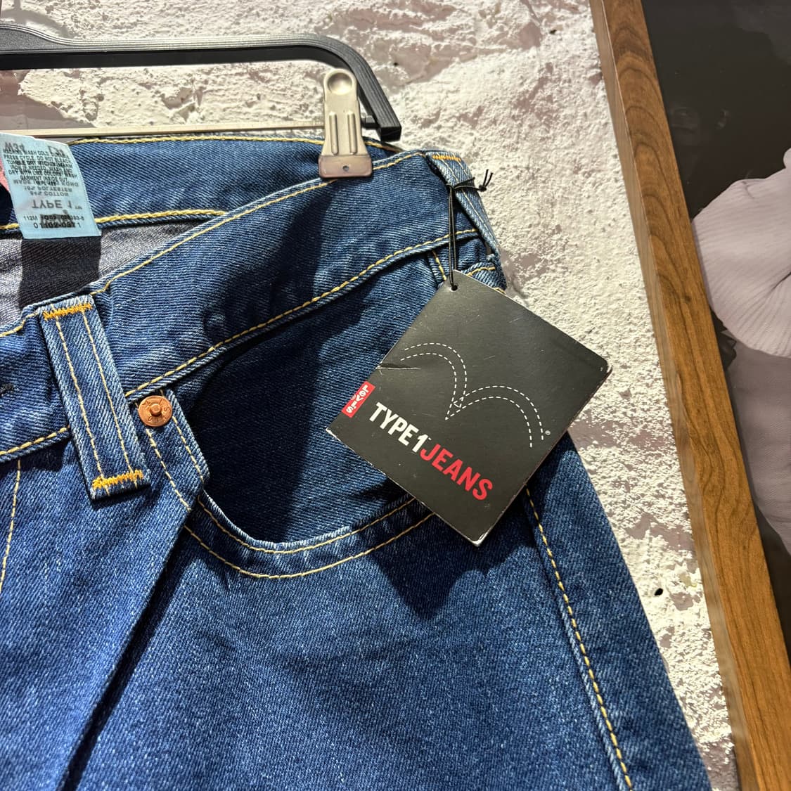 리바이스 타입1 데드스탁 데님팬츠 34 상품이미지4
