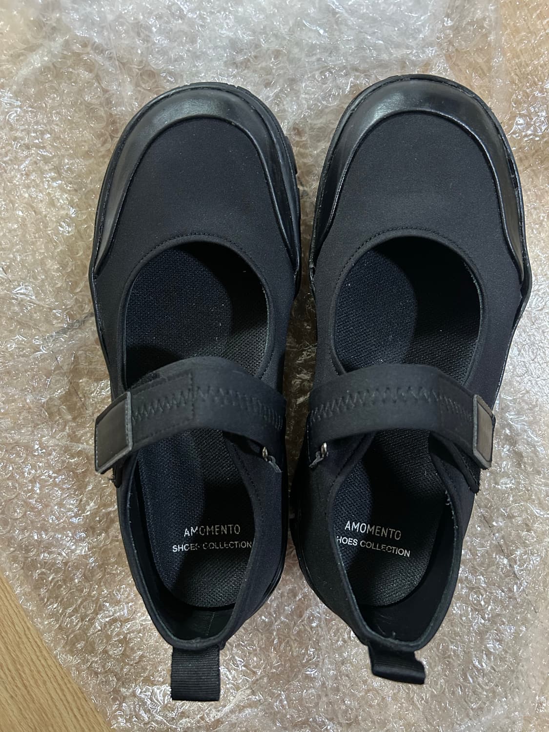 아모멘토 비브람 메리제인 블랙 상품이미지2