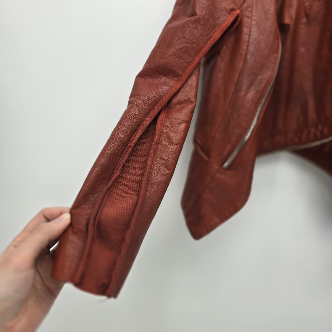 Obzee Kongjin yang 가죽 자켓 XS 상품이미지5