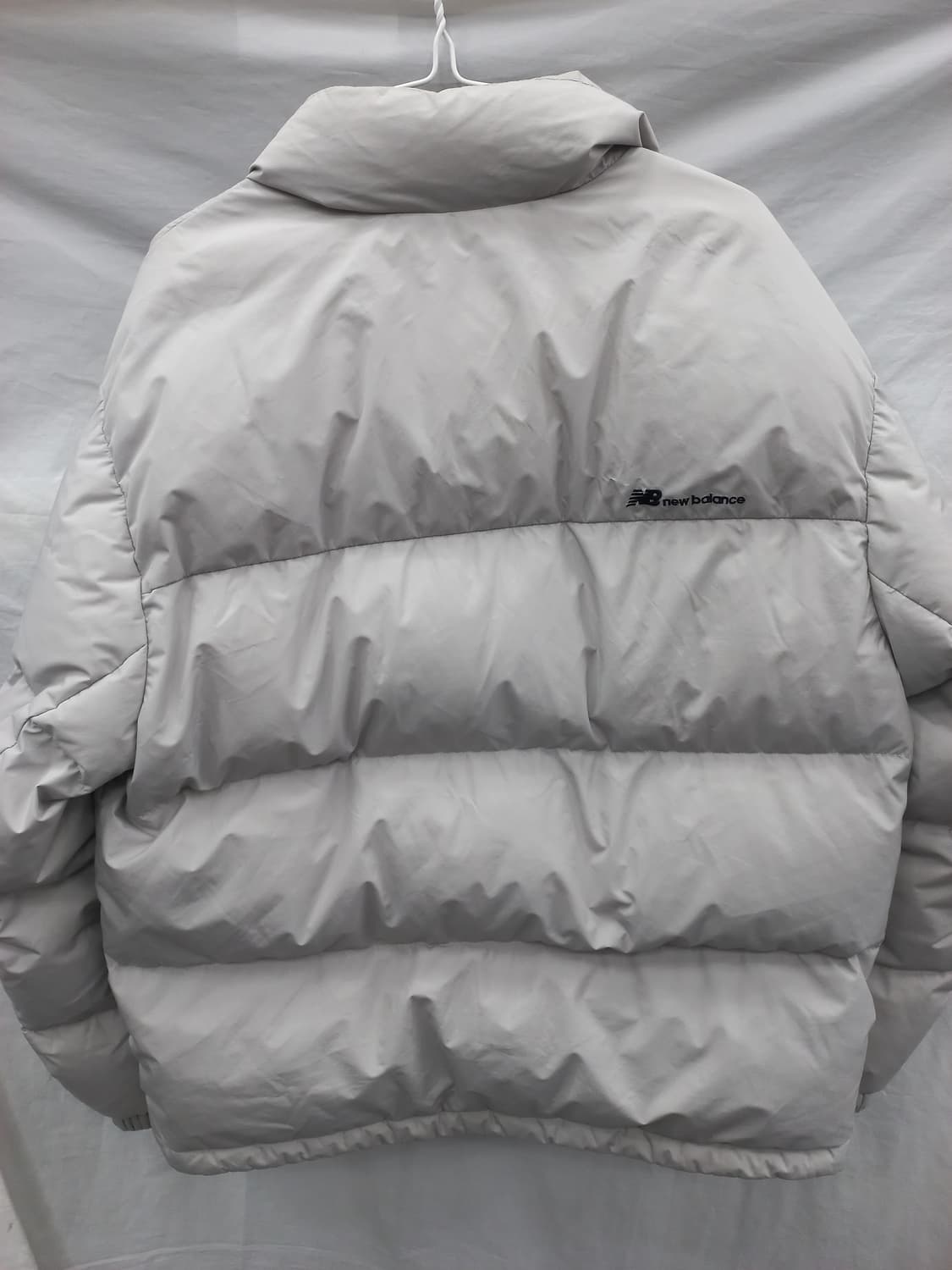 뉴발란스 구스다운 라이트 그레이 패딩 (남105) 상품이미지4
