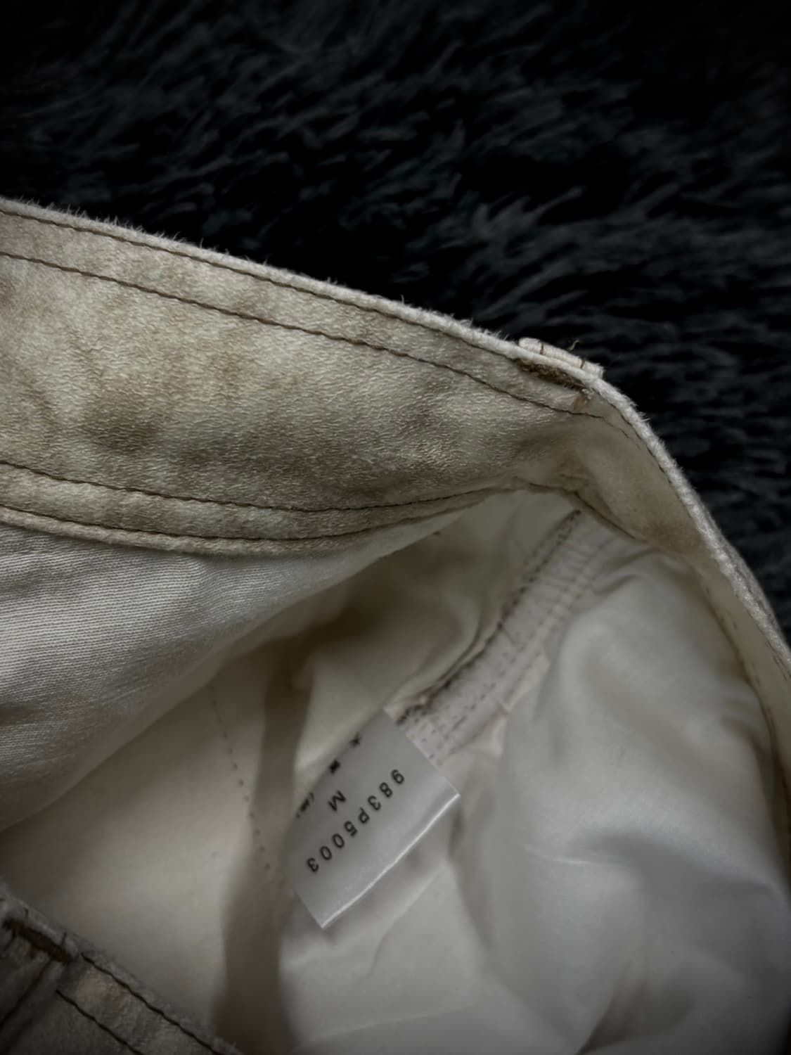 아이보리 워싱 부츠컷 팬츠 상품이미지8