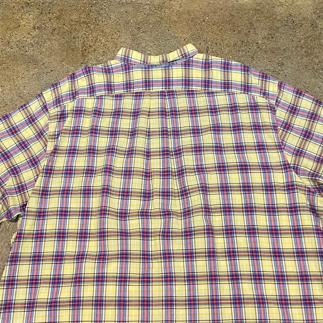 미국 빈티지 폴로랄프로렌 체크셔츠 반팔셔츠 상품이미지7