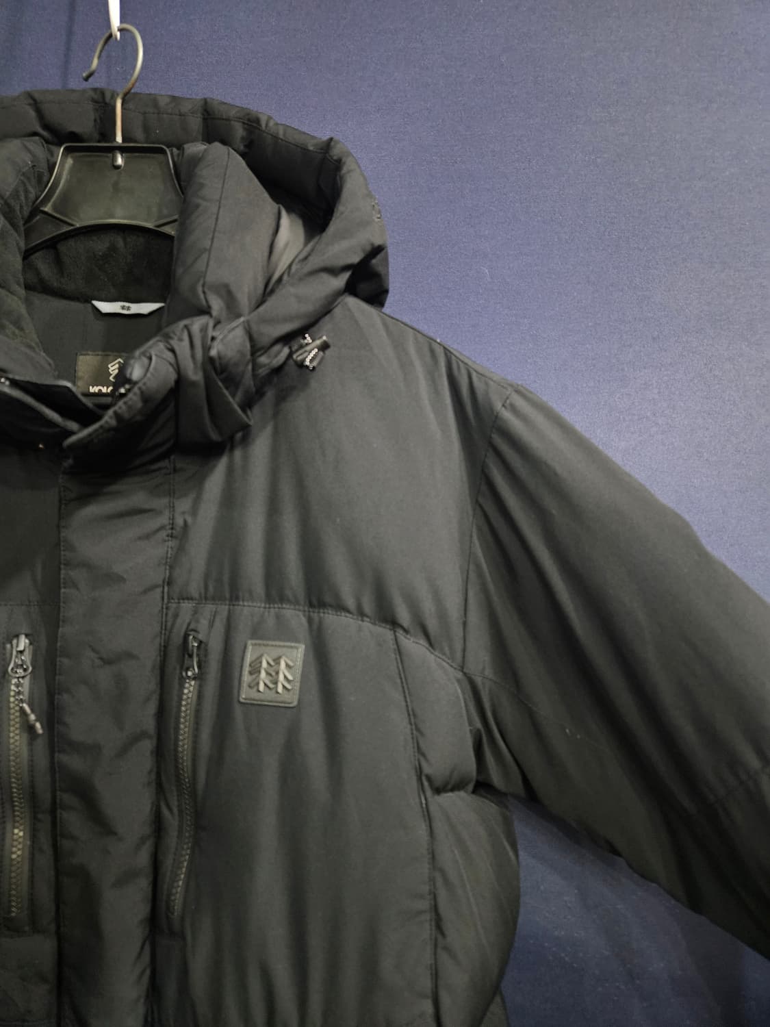 코오롱스포츠 고어텍스 블랙컬러 남성 105 구스다운 롱패딩  상품이미지4