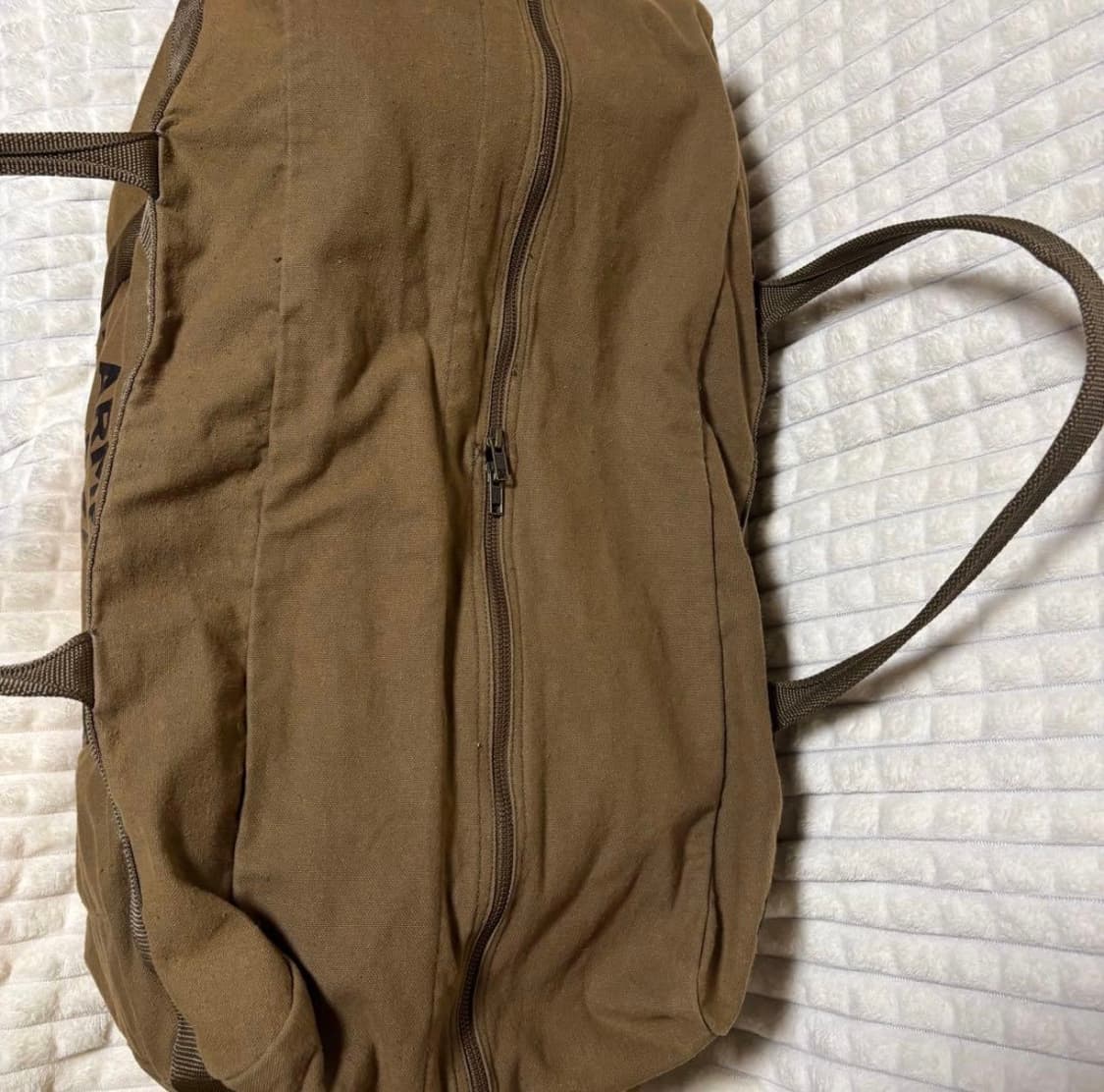 OS) 1960s French Military 프랑스군 낙하산 더플백 상품이미지5