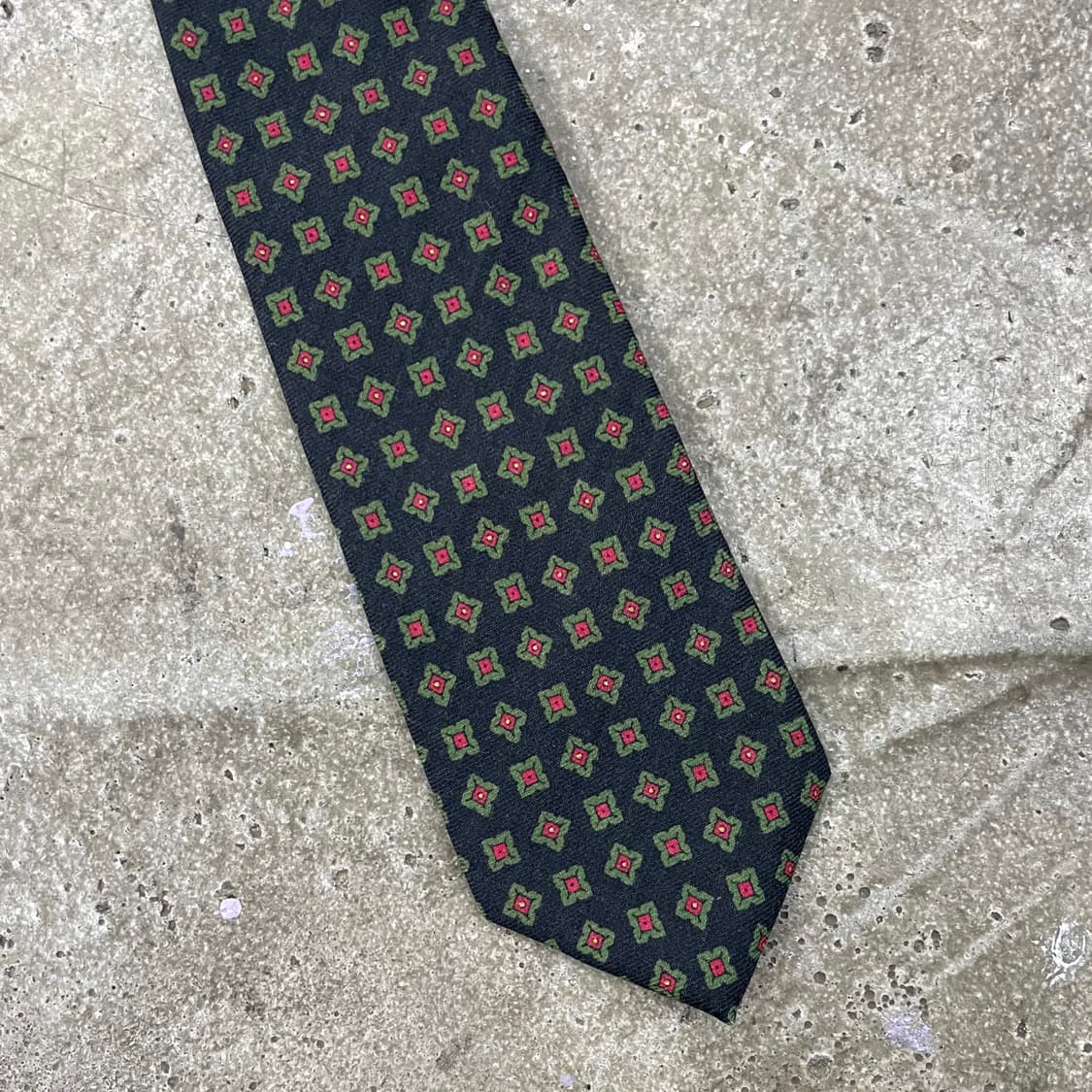 빈티지 폴로 울 타이 상품이미지4