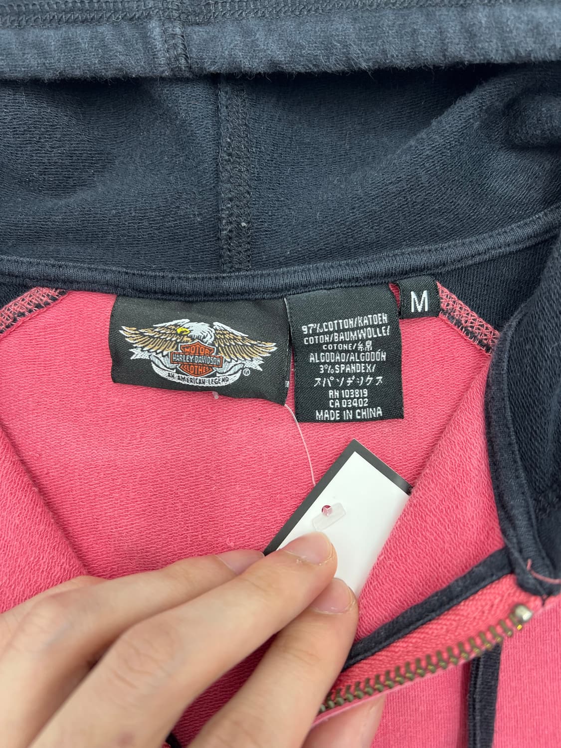 할리 데이비슨 후드집업 상품이미지4