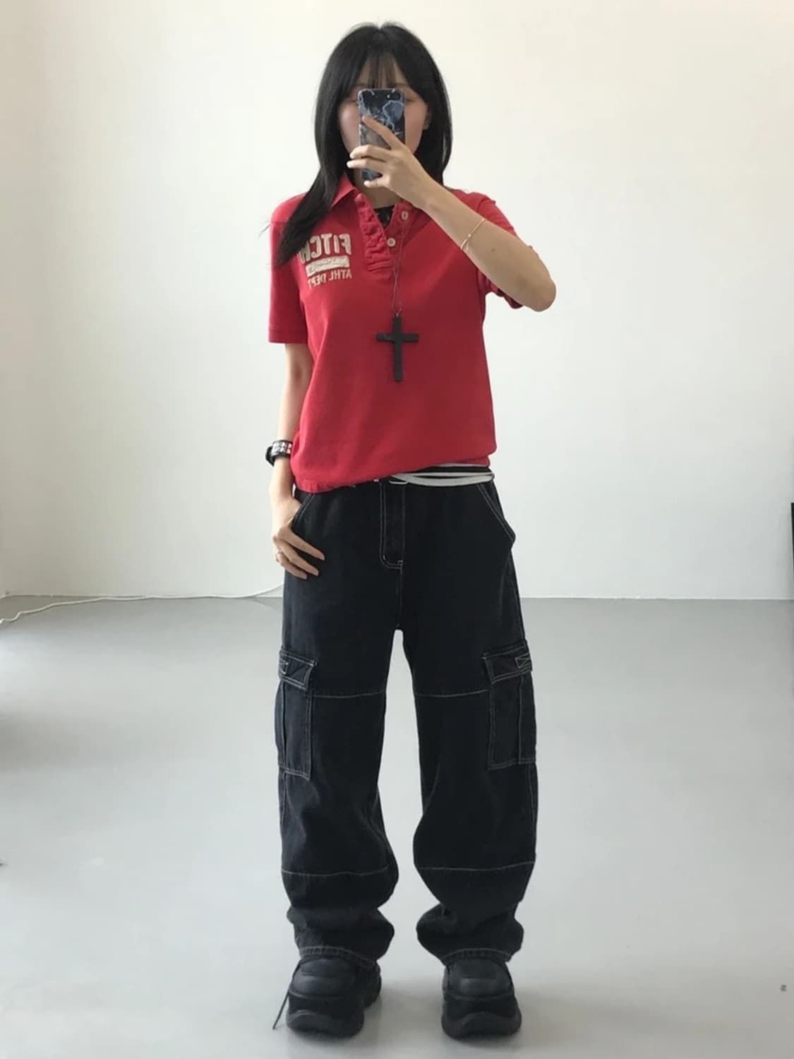 아베크롬비 레드 카라티 상품이미지2