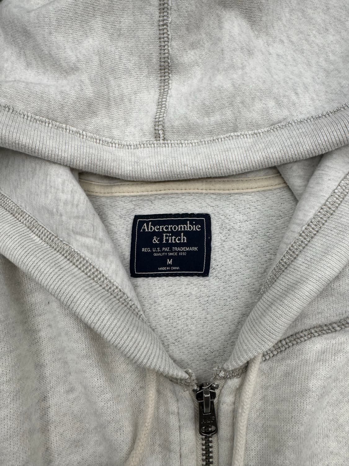 M)아베크롬비 빈티지 패치 후드집업 상품이미지4