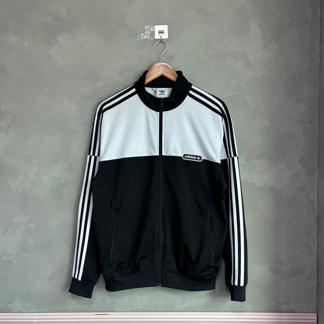 아디다스 신형 파어이버드 져지 트랙탑 오레오 화이트 흰검 상품이미지1