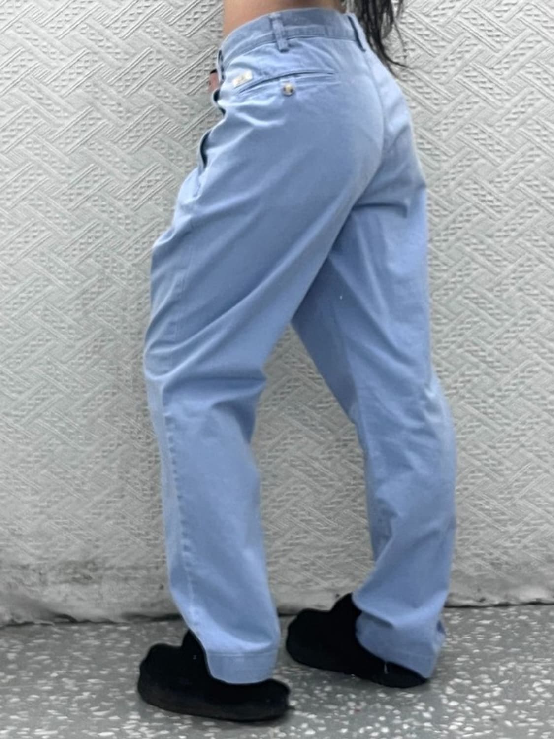 폴로 랄프로렌 Y2K 연하늘 빅사이즈 면바지 38인치 C08394 상품이미지2